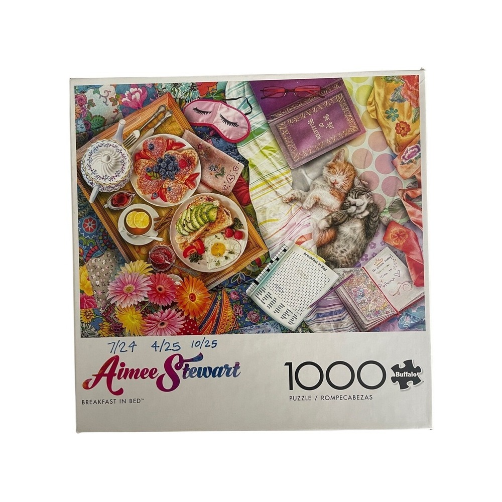 Buffalo Aimee Stewart Breakfast in Bed 1000 Piece Puzzle